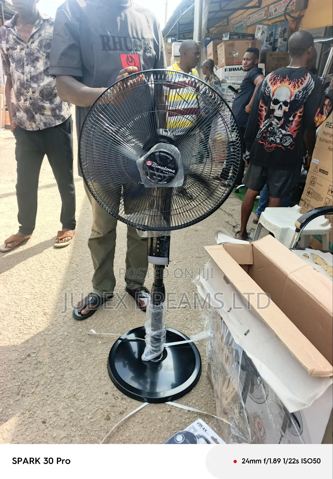Binatone Rechargeable Fan