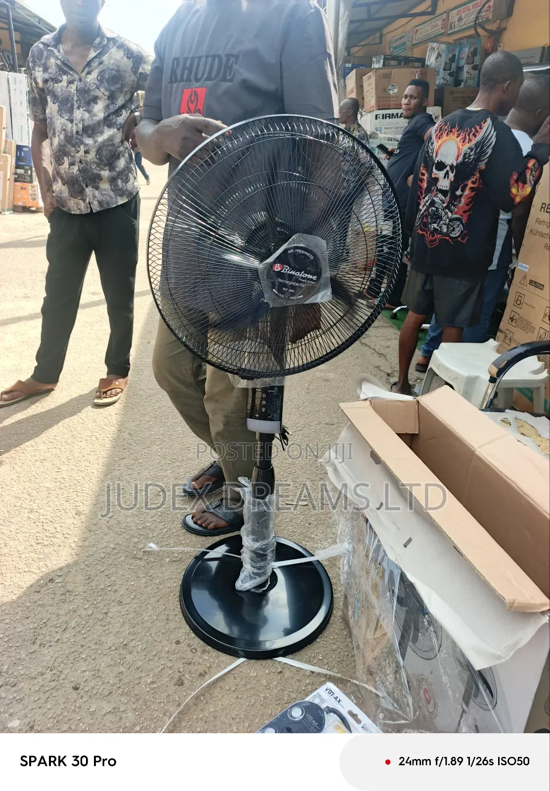 Binatone Rechargeable Fan