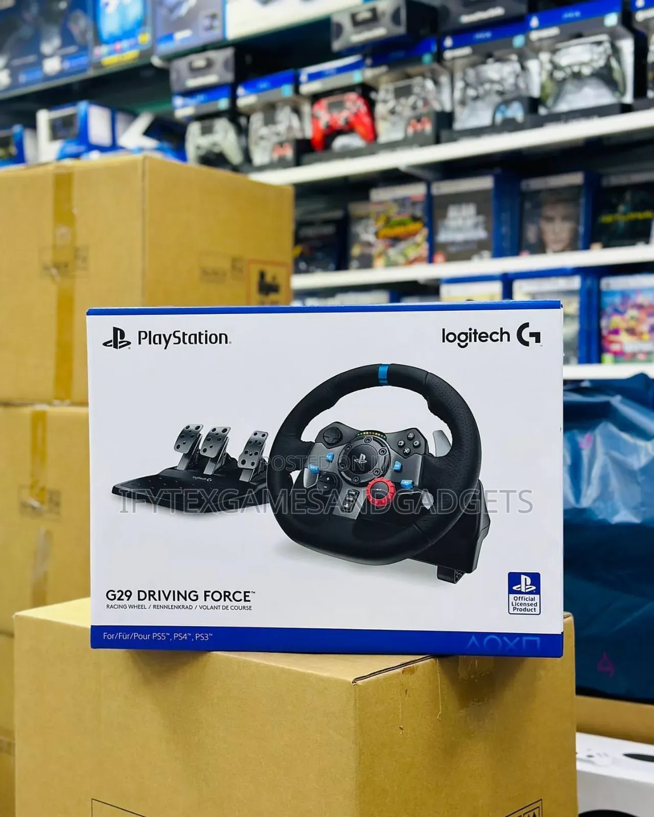 G29 Logitech Driving Force Racing Wheel