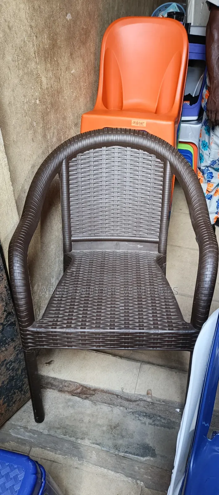 Durable Basket Plastic Chair