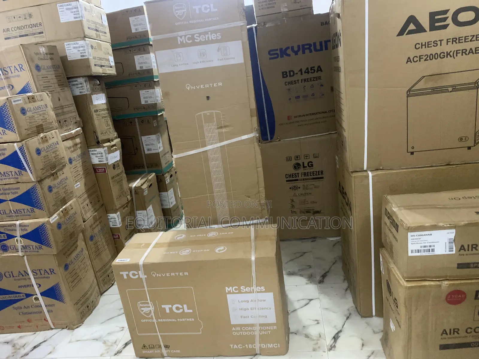 TCL 2hp Floor Standing Inverter Aircon – Floor Model With R32 Gas