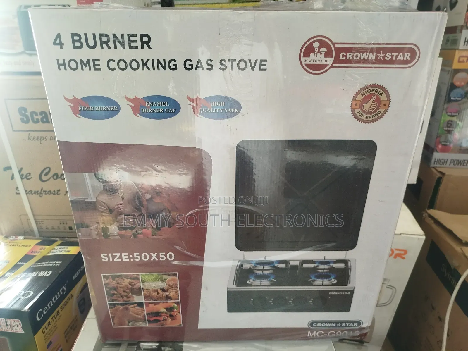 Crown Star 4 Burner Table All Gas Cooker