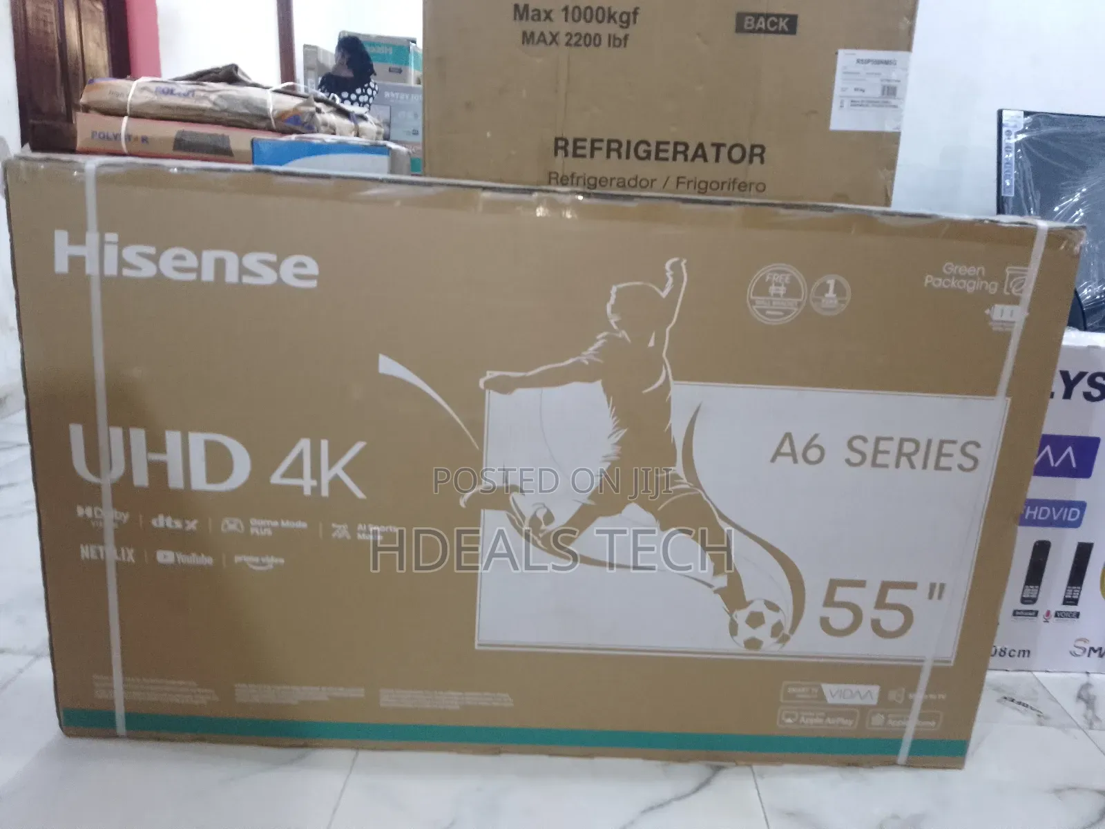 Hisense 55 Inch A6k Series Uhd Smart Tv