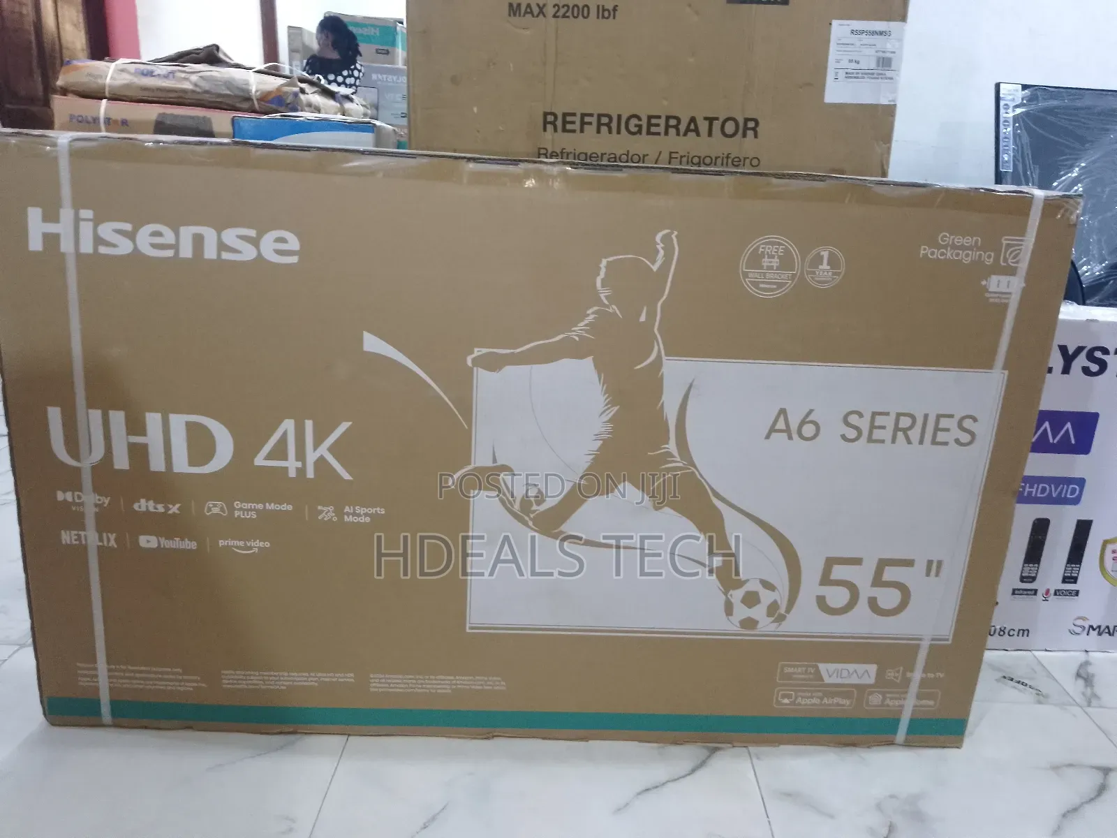 Hisense 55 Inch A6k Series Uhd Smart Tv