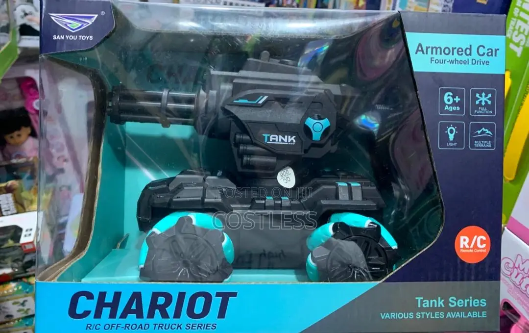 Chariot Amounted Tank With Remote and Wrist Watch