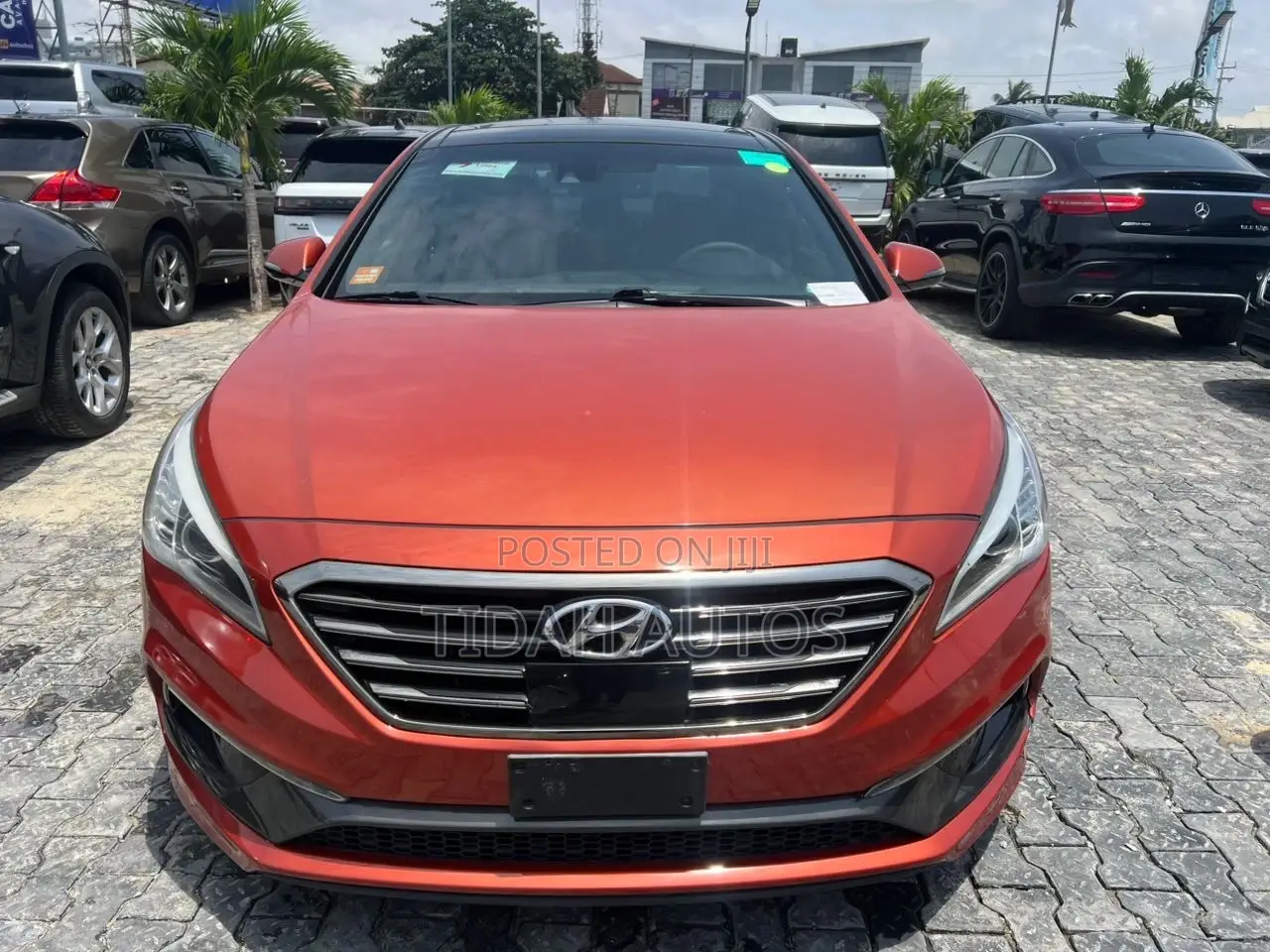 Hyundai Sonata 2015 Orange
