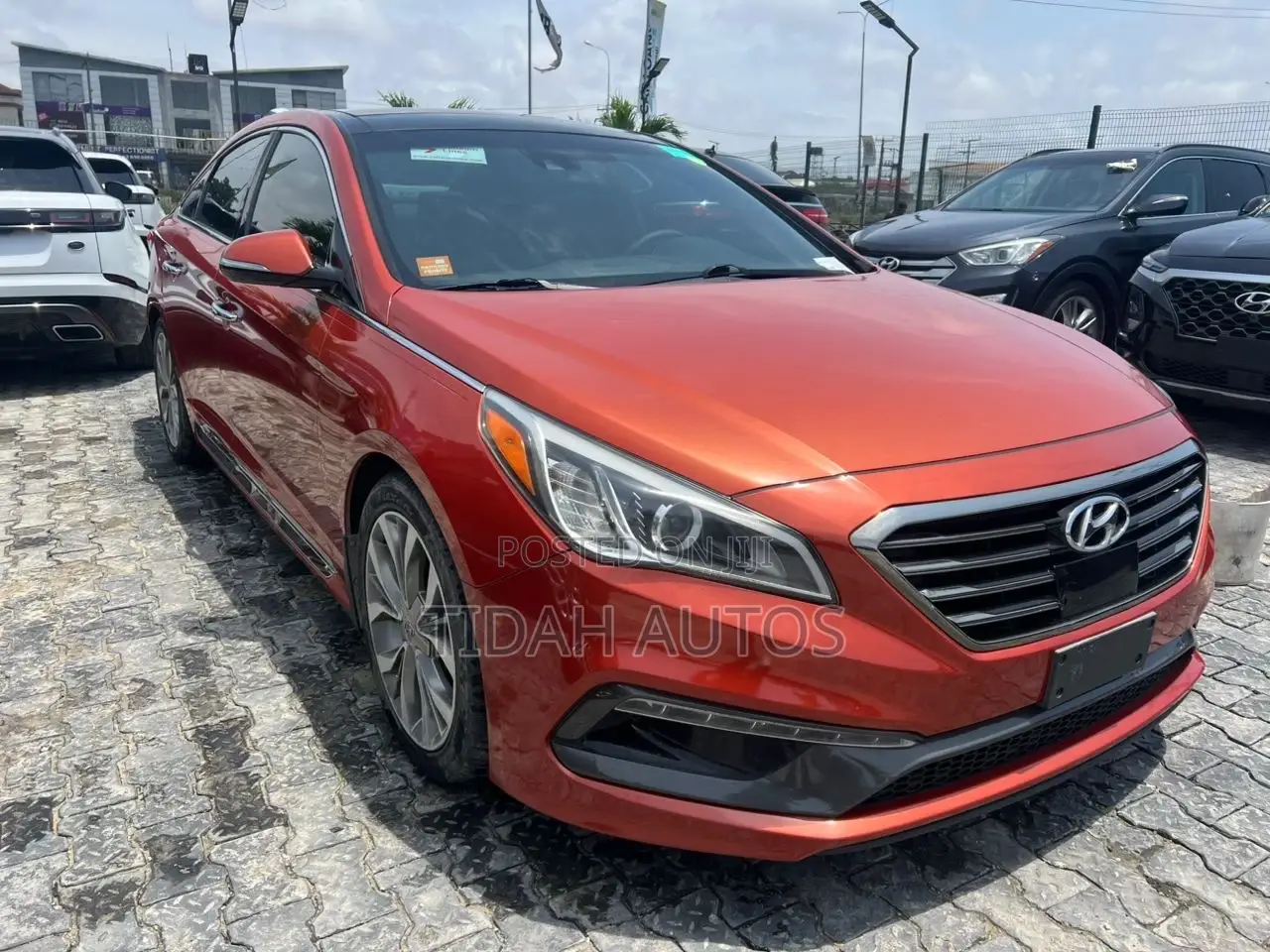 Hyundai Sonata 2015 Orange