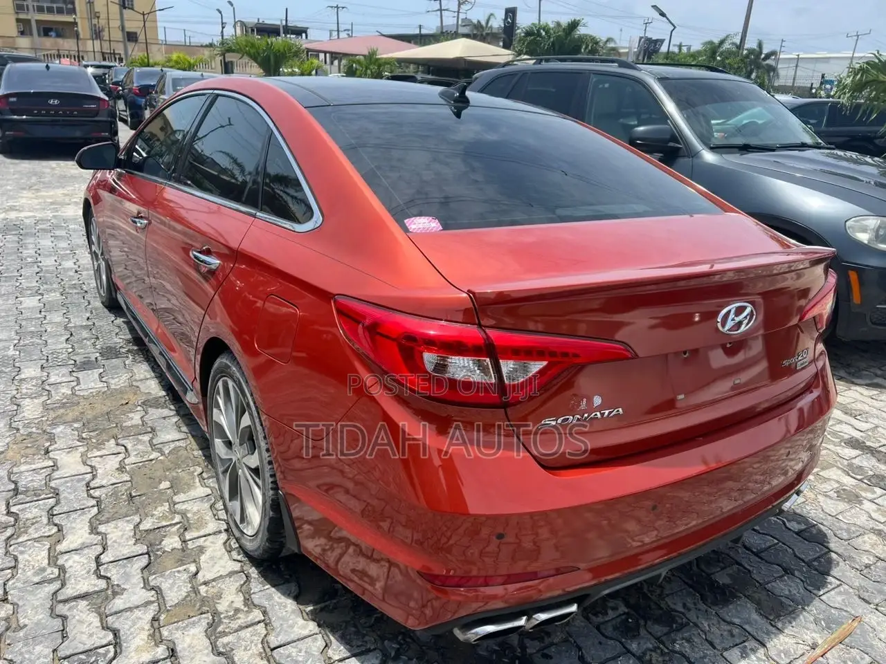 Hyundai Sonata 2015 Orange