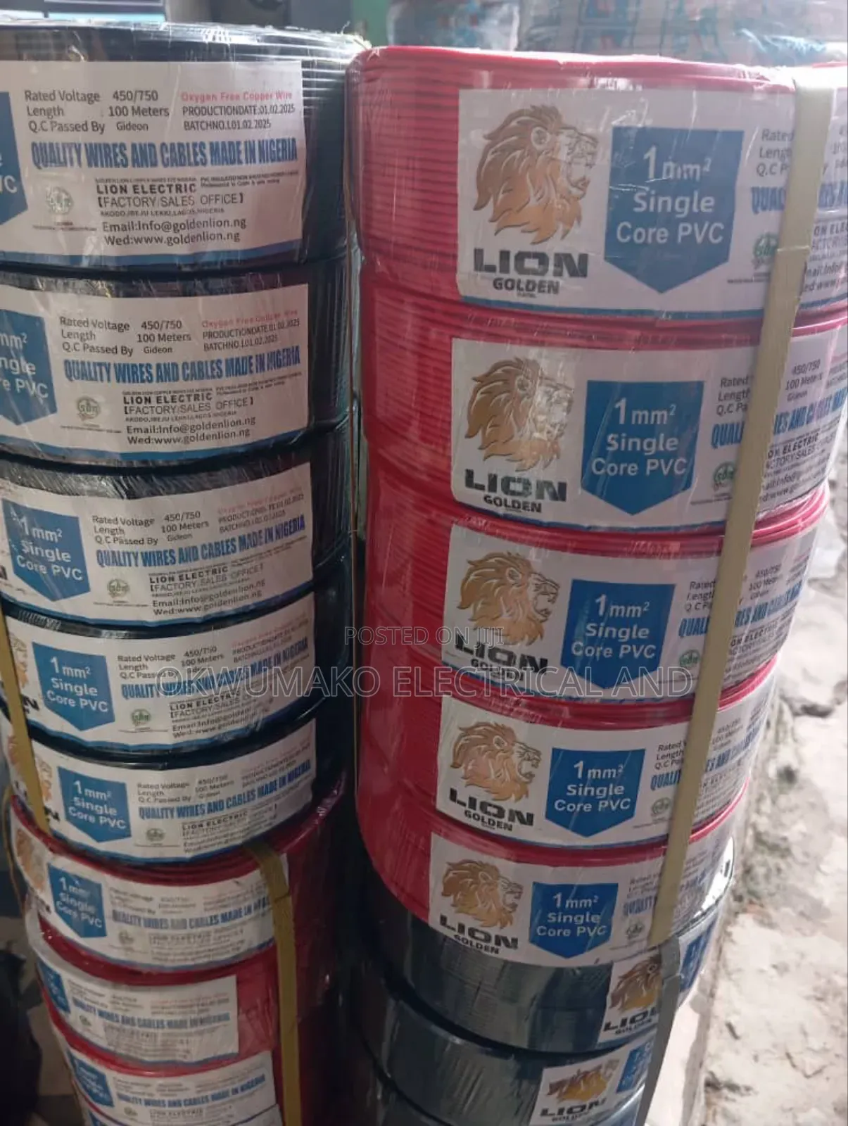 Single Cable for Wiring House