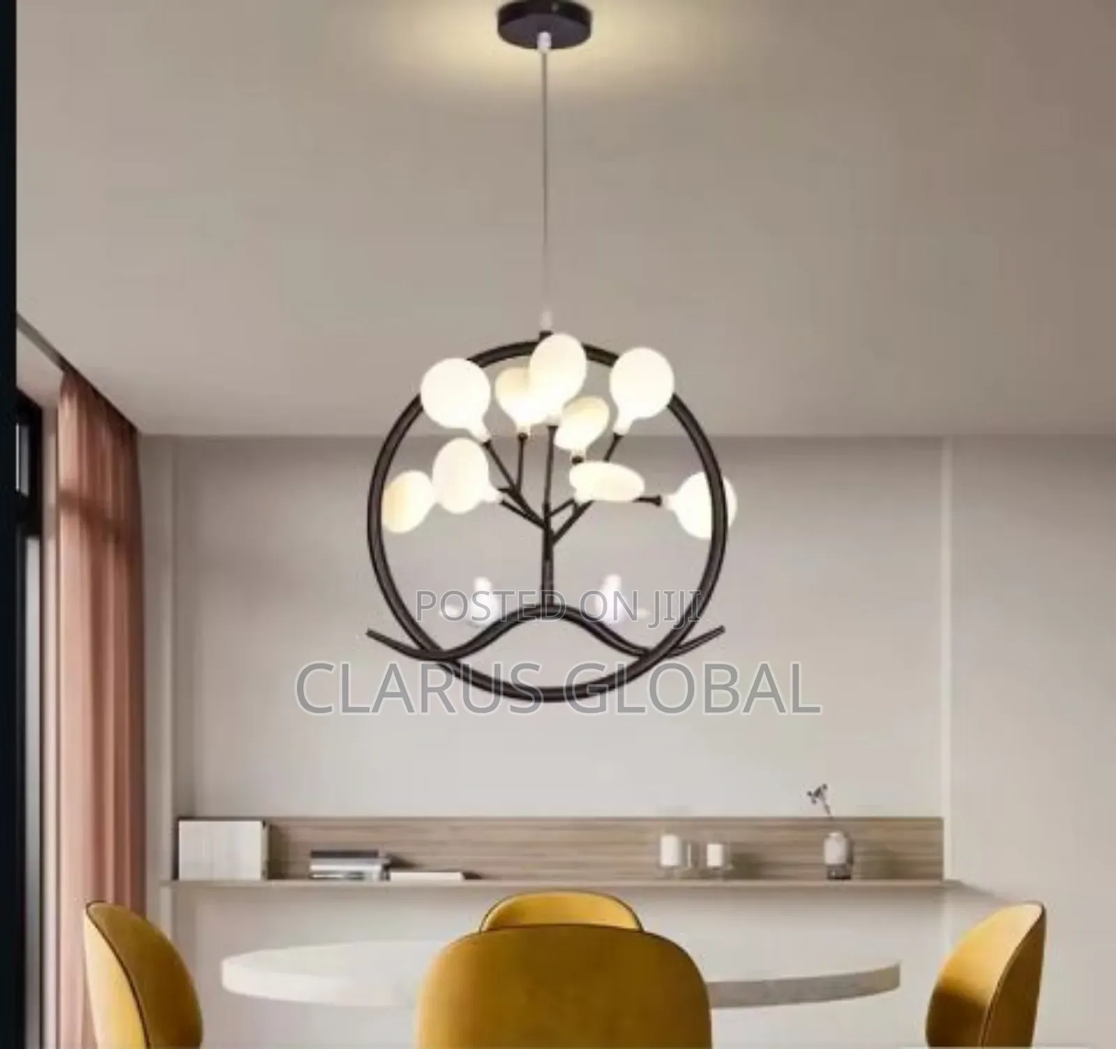 Luxury Nordic Flower Dropping Pendant Light