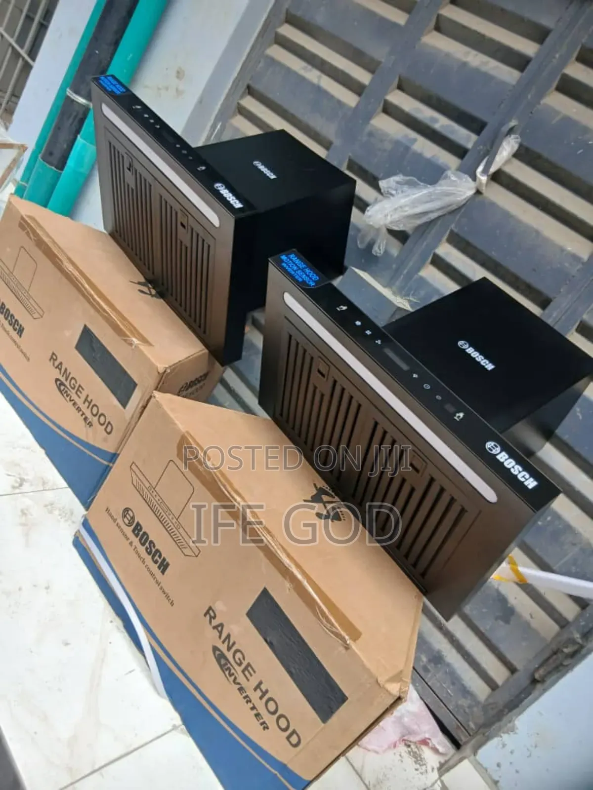 Original Bosch T-Shape Automatic Inverter Heat Extractor 60x60cm Etc.