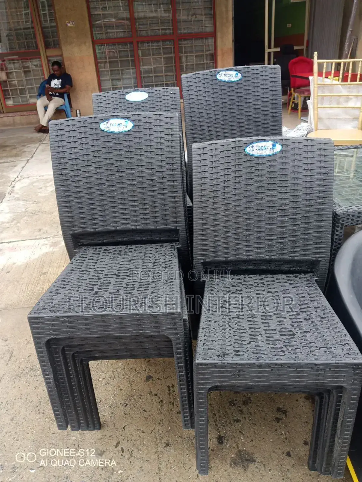 Outdoor Rattan Plastics Chair
