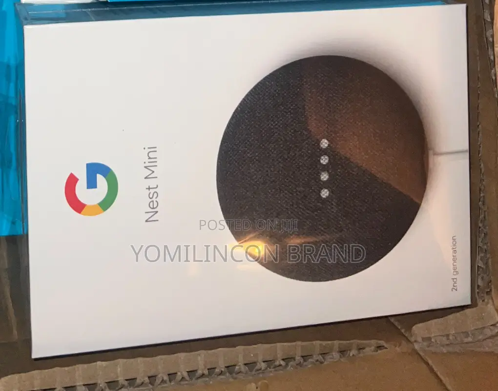 Google Nest Mini 2nd Gen - Bluetooth Speaker With English