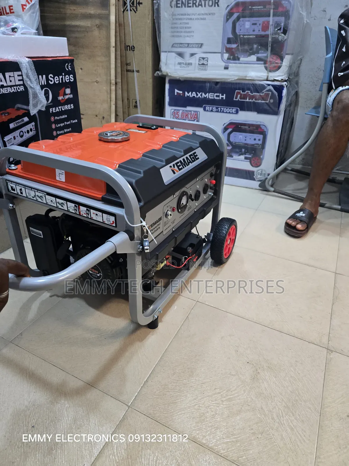 Do You Know About Kemage Remote Control Petrol Gen 5.5kva