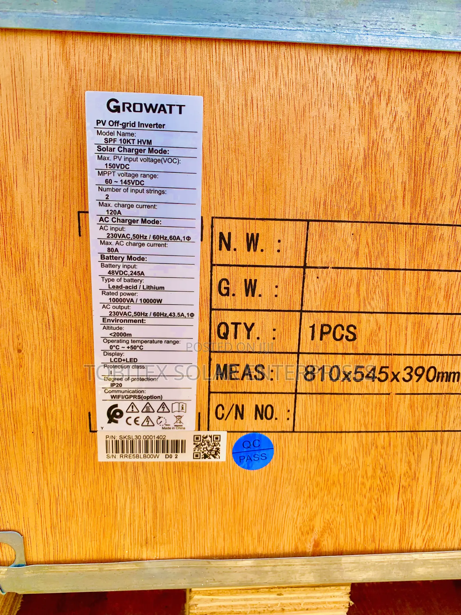 Growatt Original 10kva Hybrid System