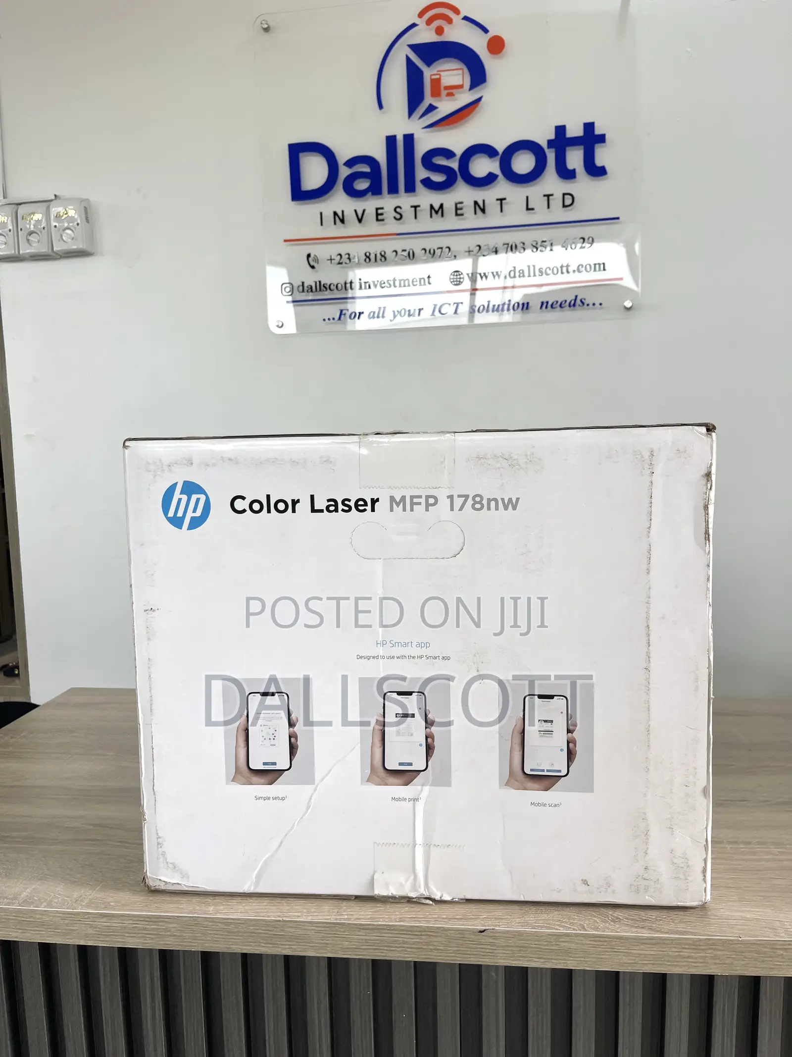 HP Color Laser MFP 178fnw – Wireless Multifunction Printer