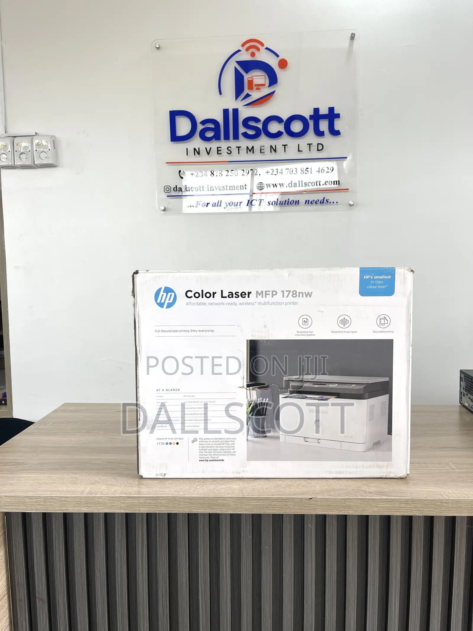 HP Color Laser MFP 178fnw – Wireless Multifunction Printer