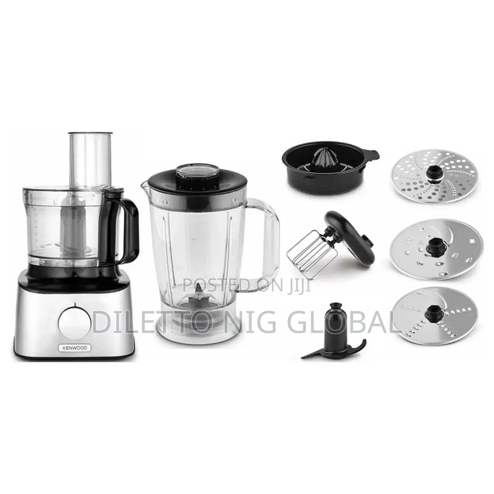 Kenwood Multipro Compact Food Processor, 6 Attachments