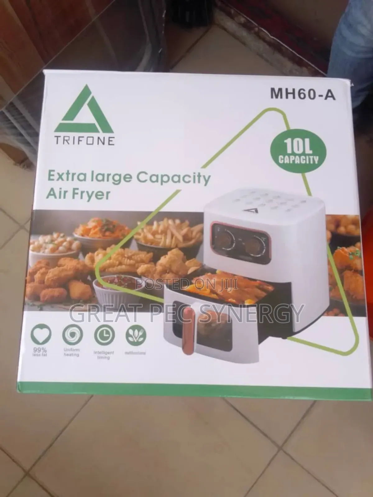 Trifone 10 Liters Smart Digital Airfryer