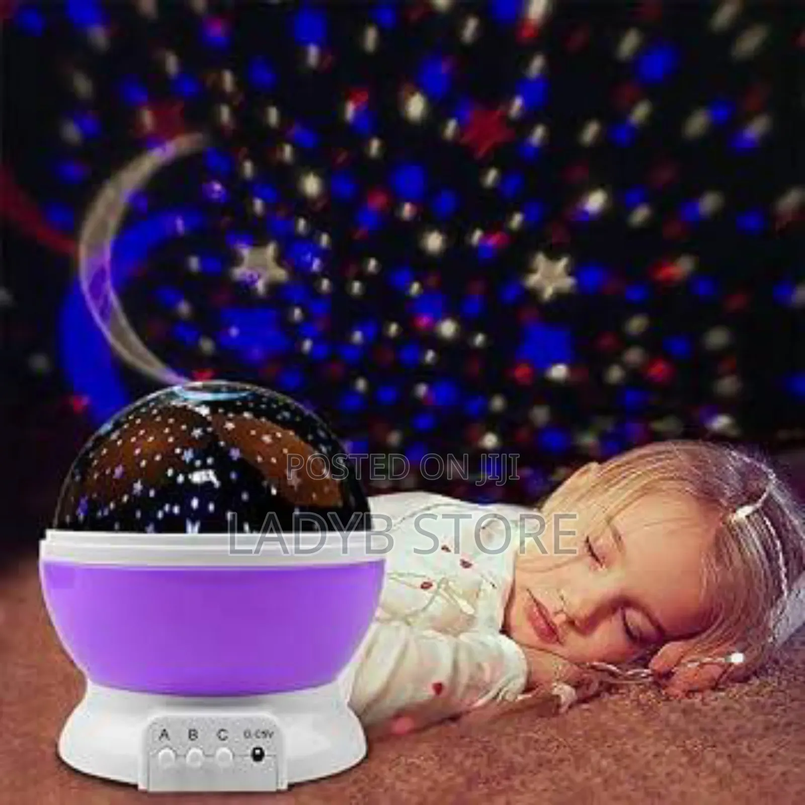 Star Master Projector Rotating Lamp
