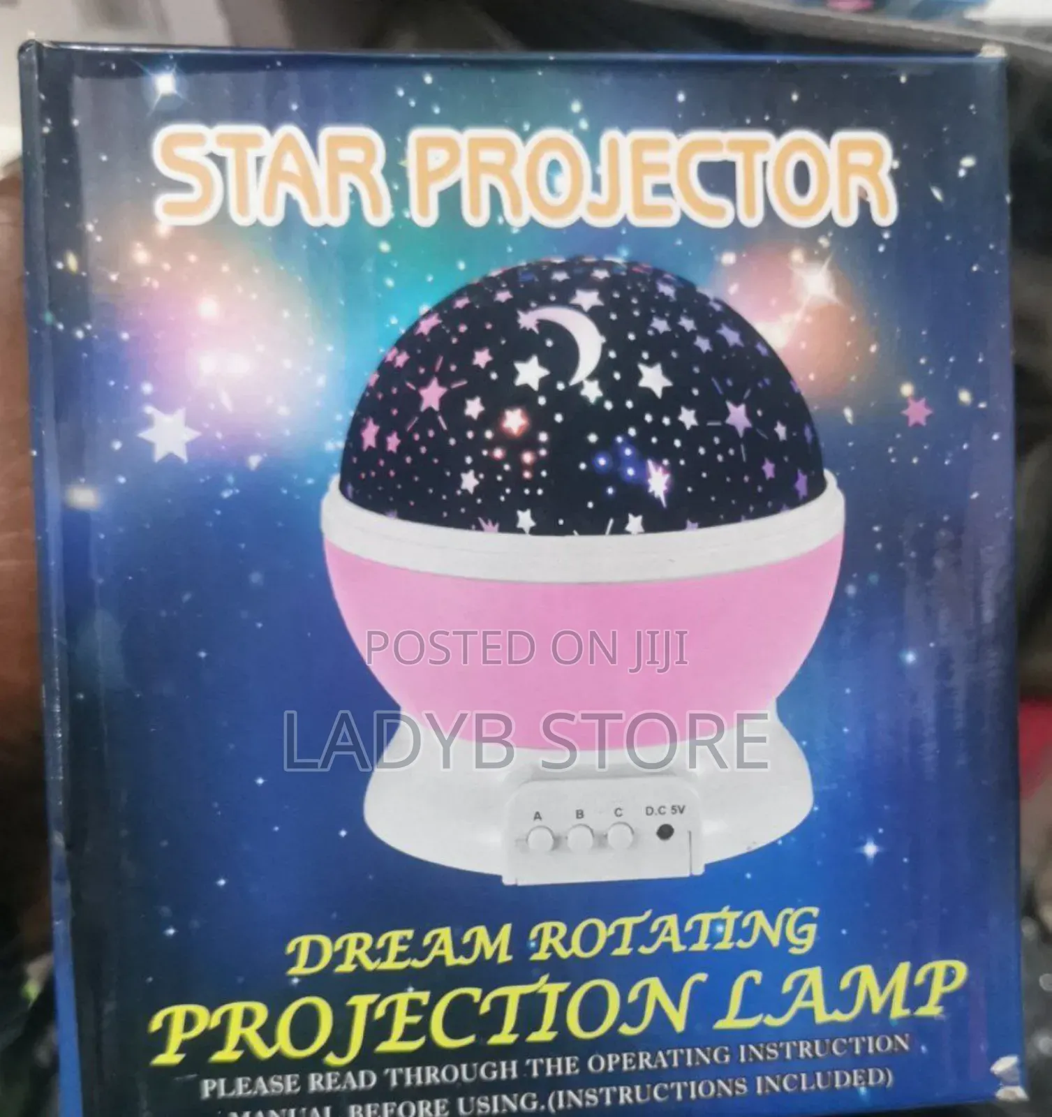 Star Master Projector Rotating Lamp
