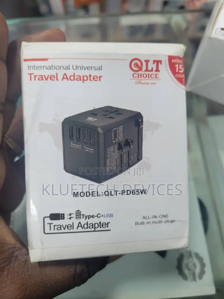 Qlt 65w Travel Adapter Multifunctional Charger