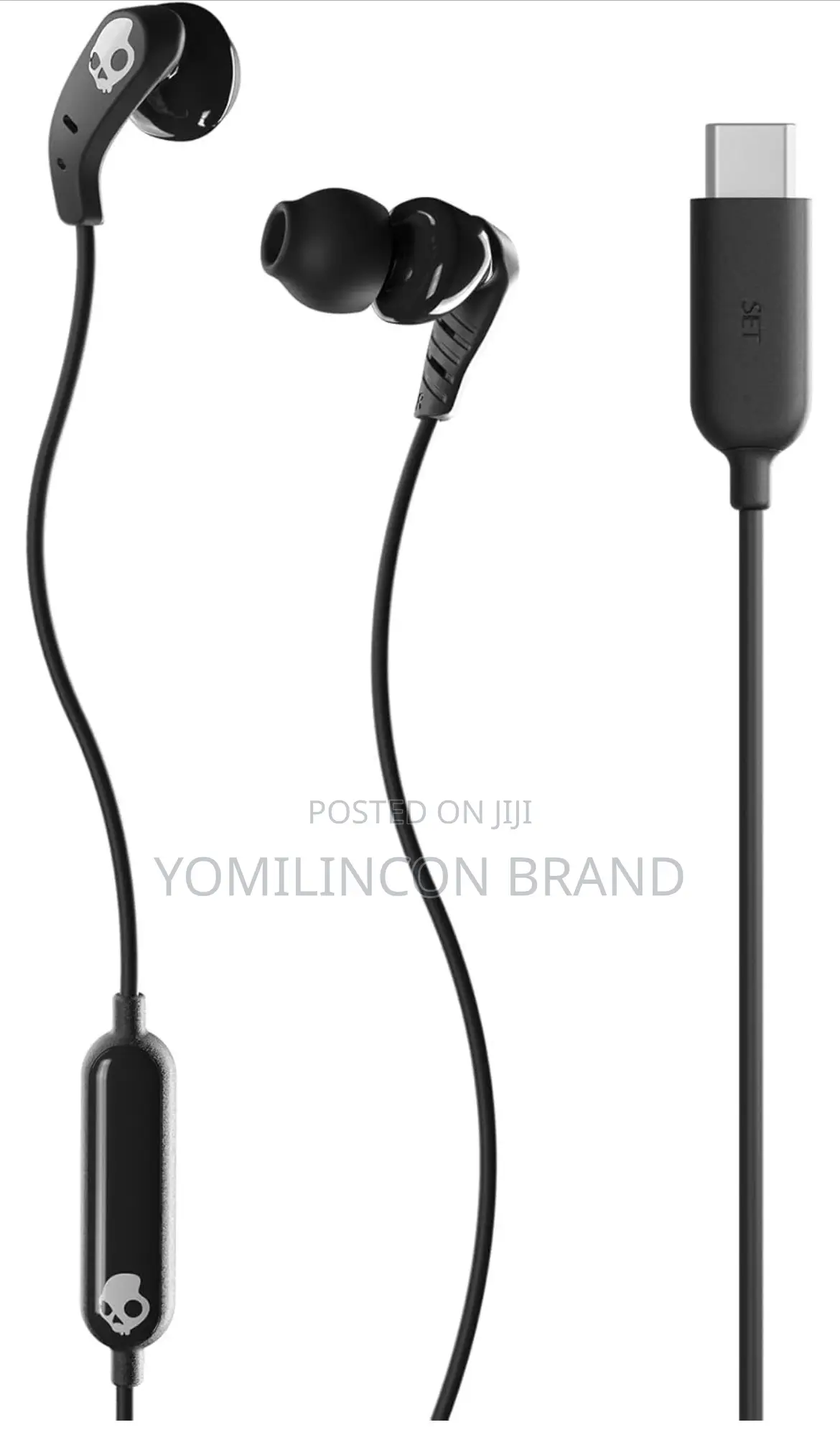 Skullcandy Set Usb-C Wired Earbuds With Noise Cancelling