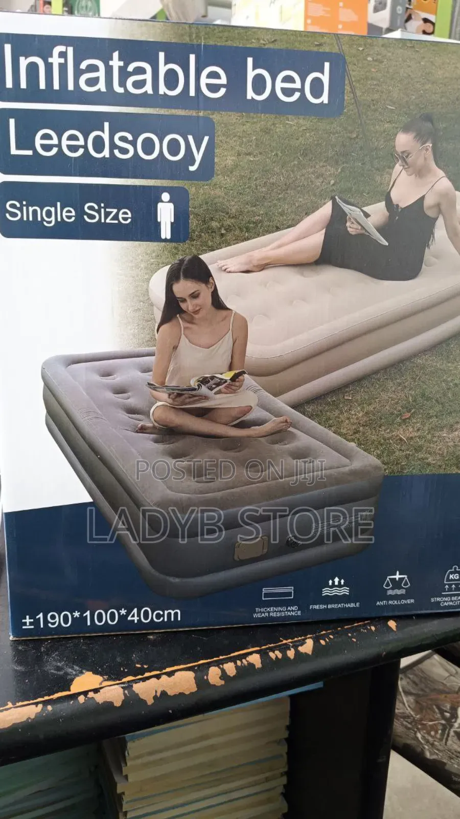 Automatic Inflatable Bed With Built-in Pump