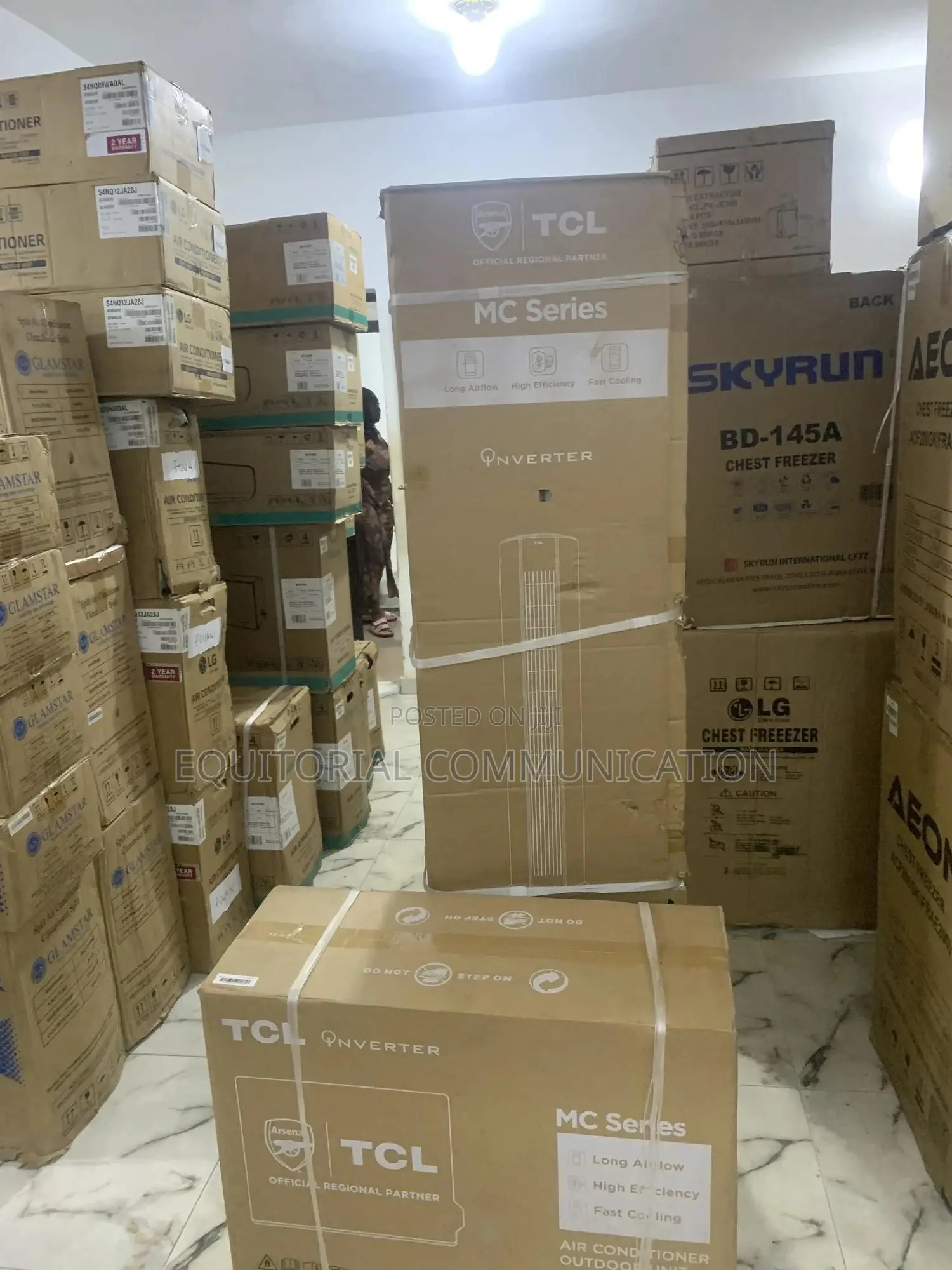 TCL 2hp Inverter Ac‐Tower Ac for Large Rooms