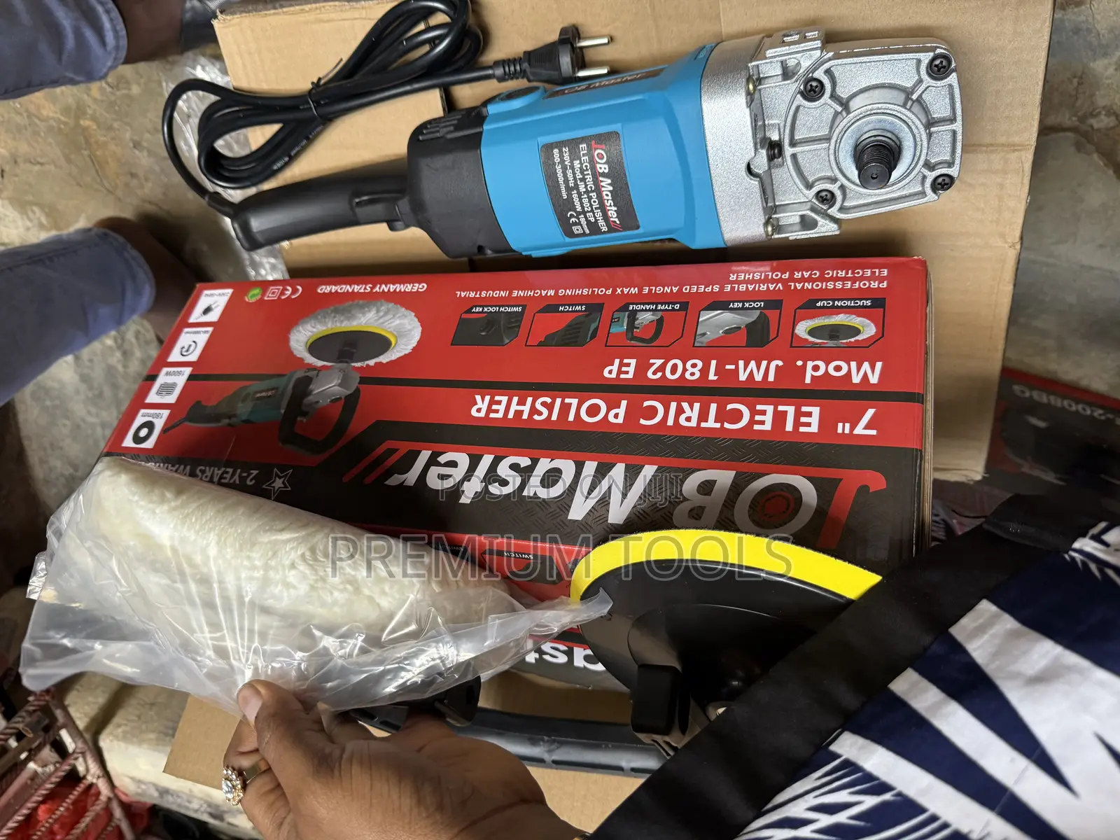 Job Master 7 Inches Electric Polisher - Car Buffer