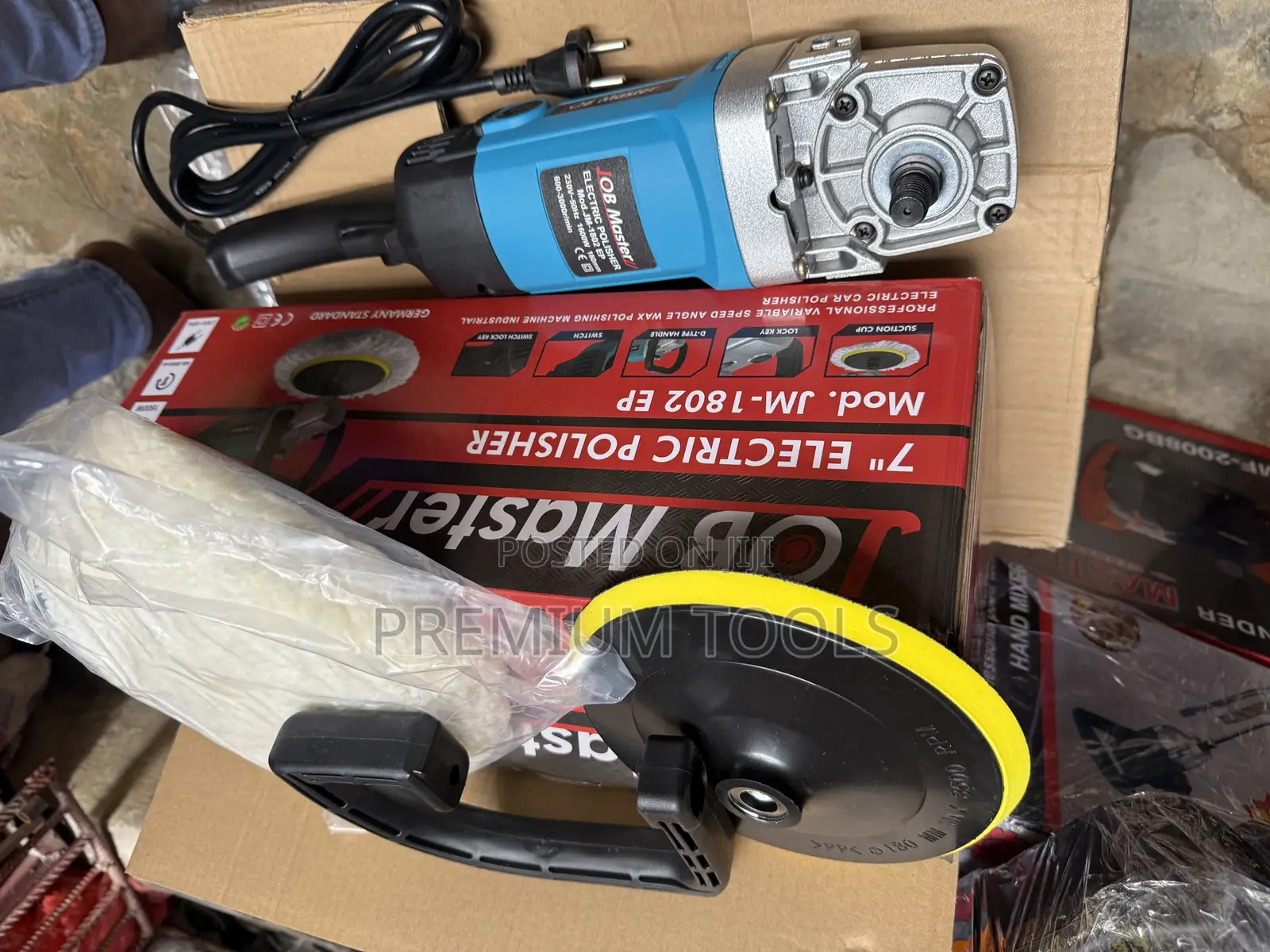 Job Master 7 Inches Electric Polisher - Car Buffer