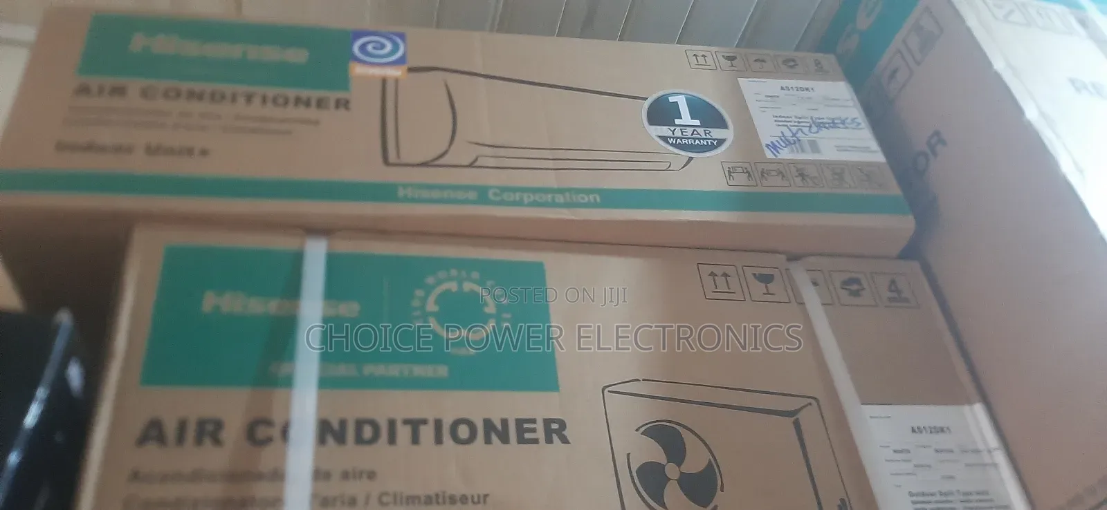 Brand New Hisense Inverter Ac 1.5hp 100% Copper