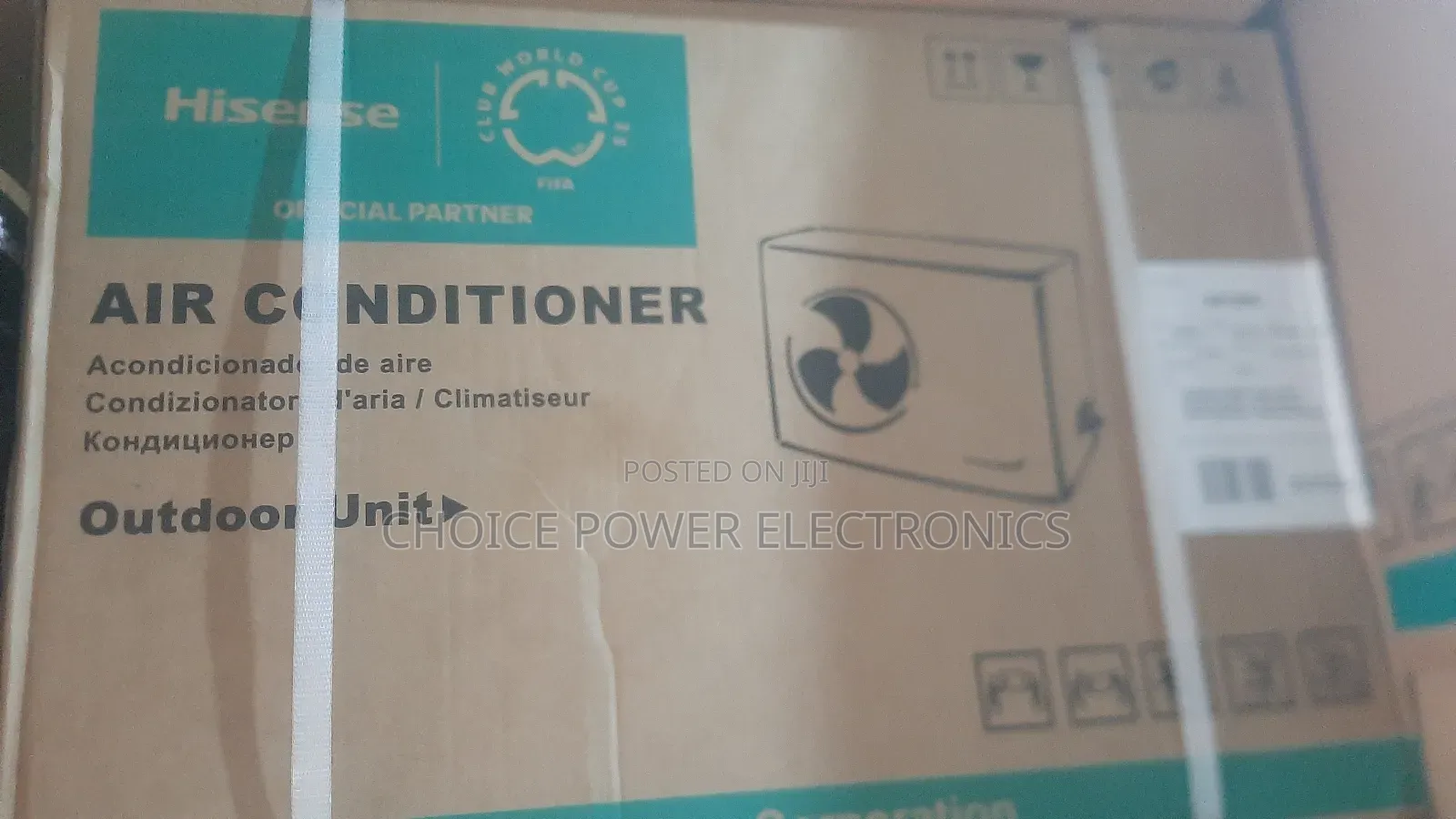 Brand New Hisense Inverter Ac 1.5hp 100% Copper