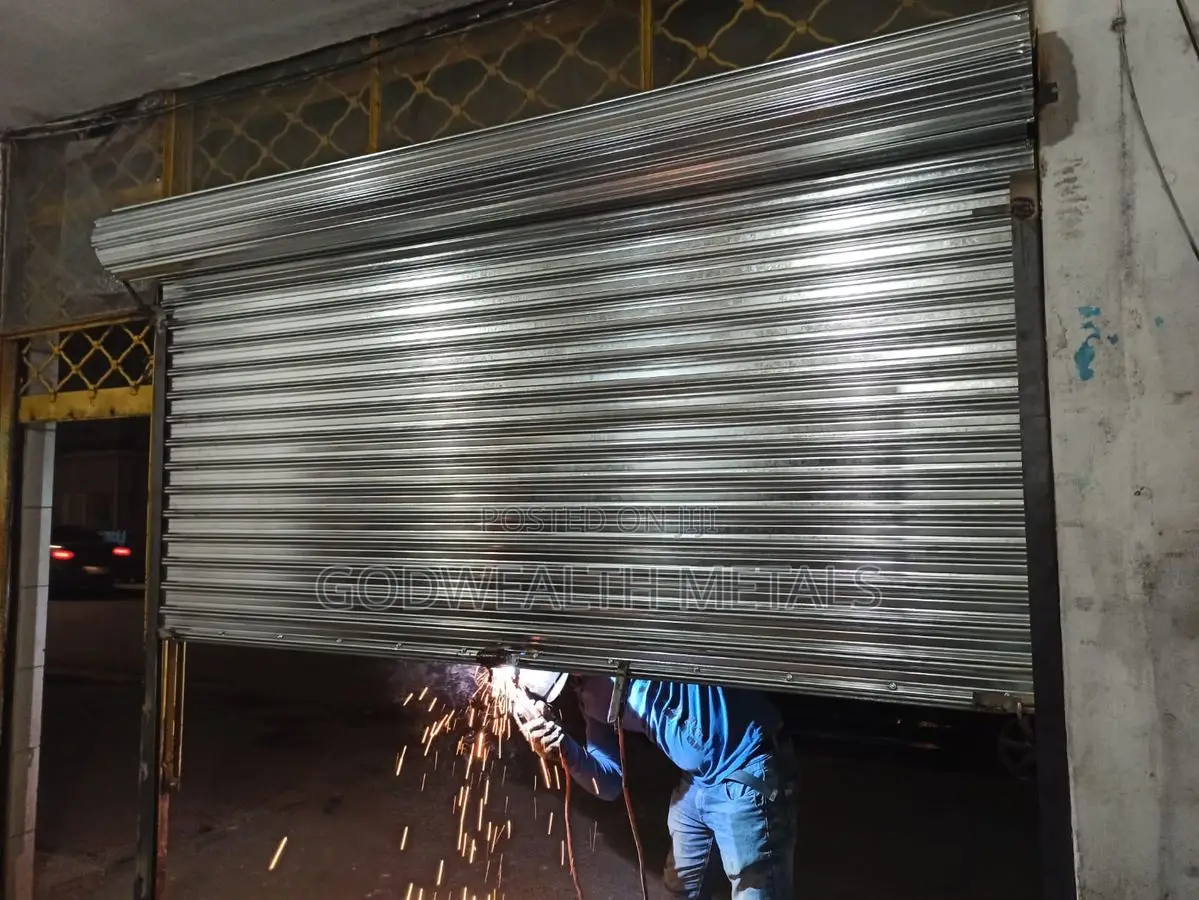 Galvanized Steel Electric Industrial Roller Shutter Door