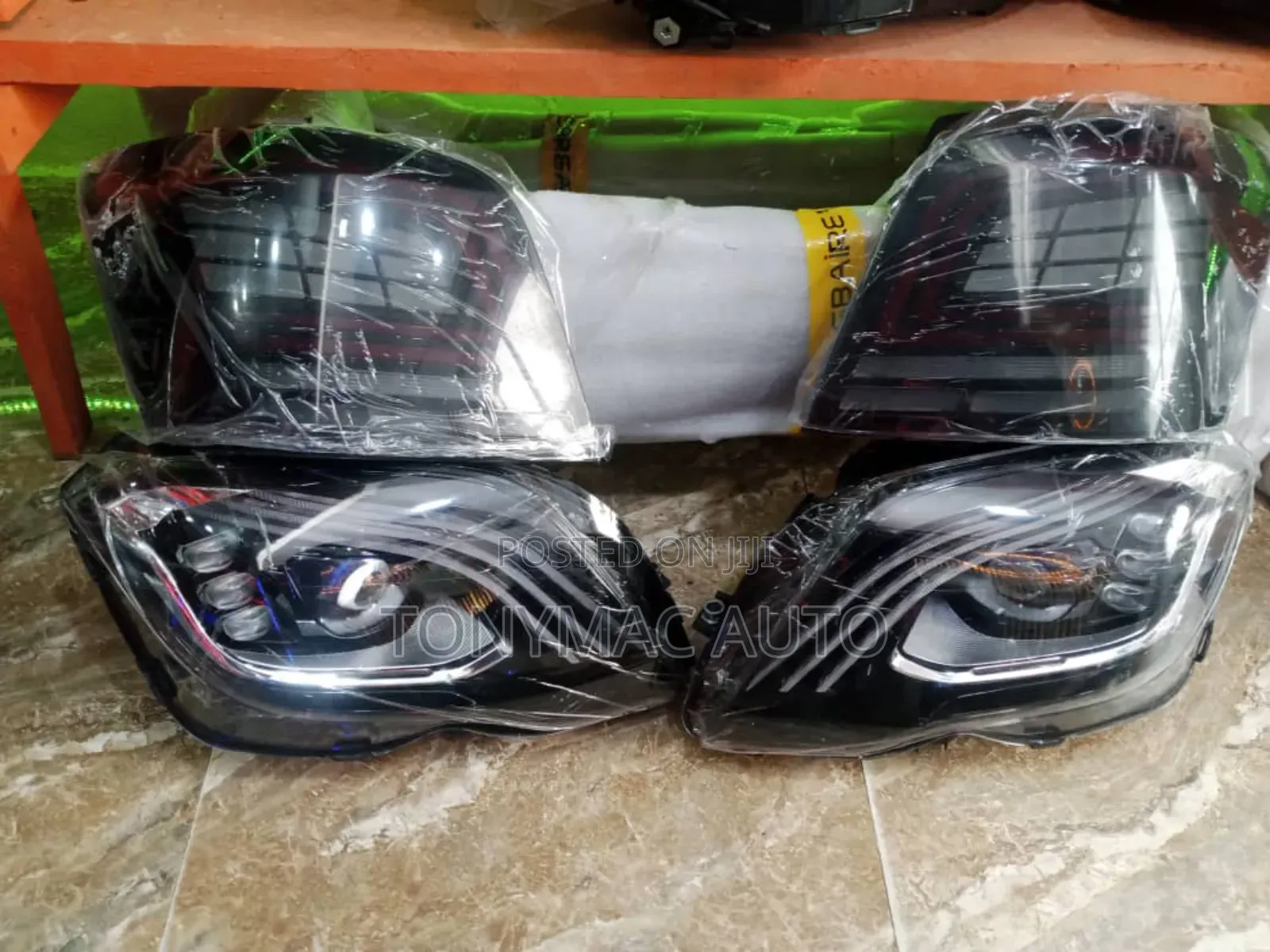 Mercedes Benz Glk 2010,2013 Latest Led Headlight 2020 Maybach Design