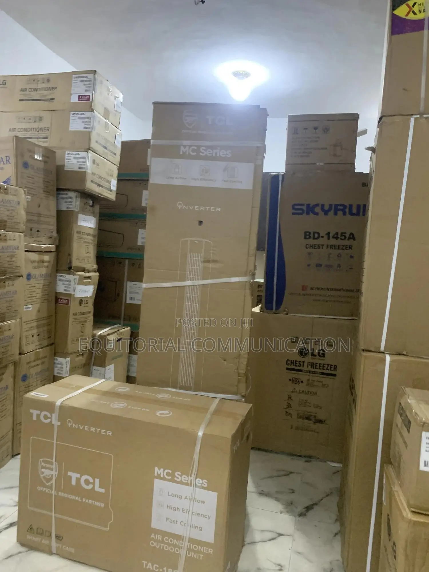 TCL 2hp Floor Standing Inverter Ac:Smart Cooling Ac for Smart Homes