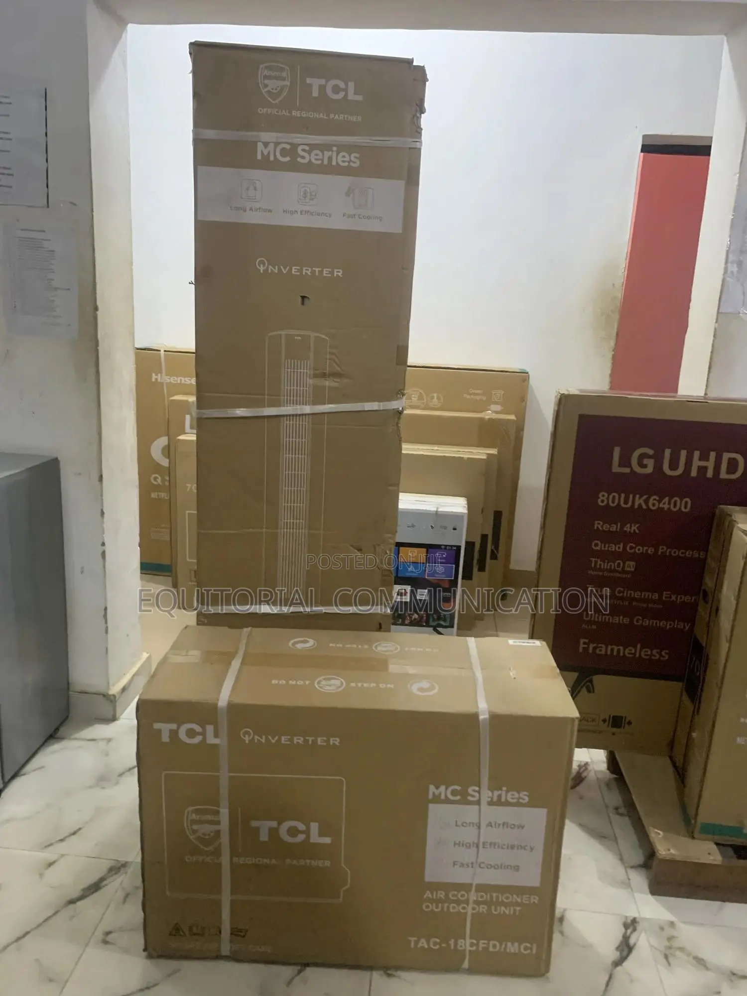 TCL 2hp Inverter Standing Floor Ac – No Drilling, No Fuss