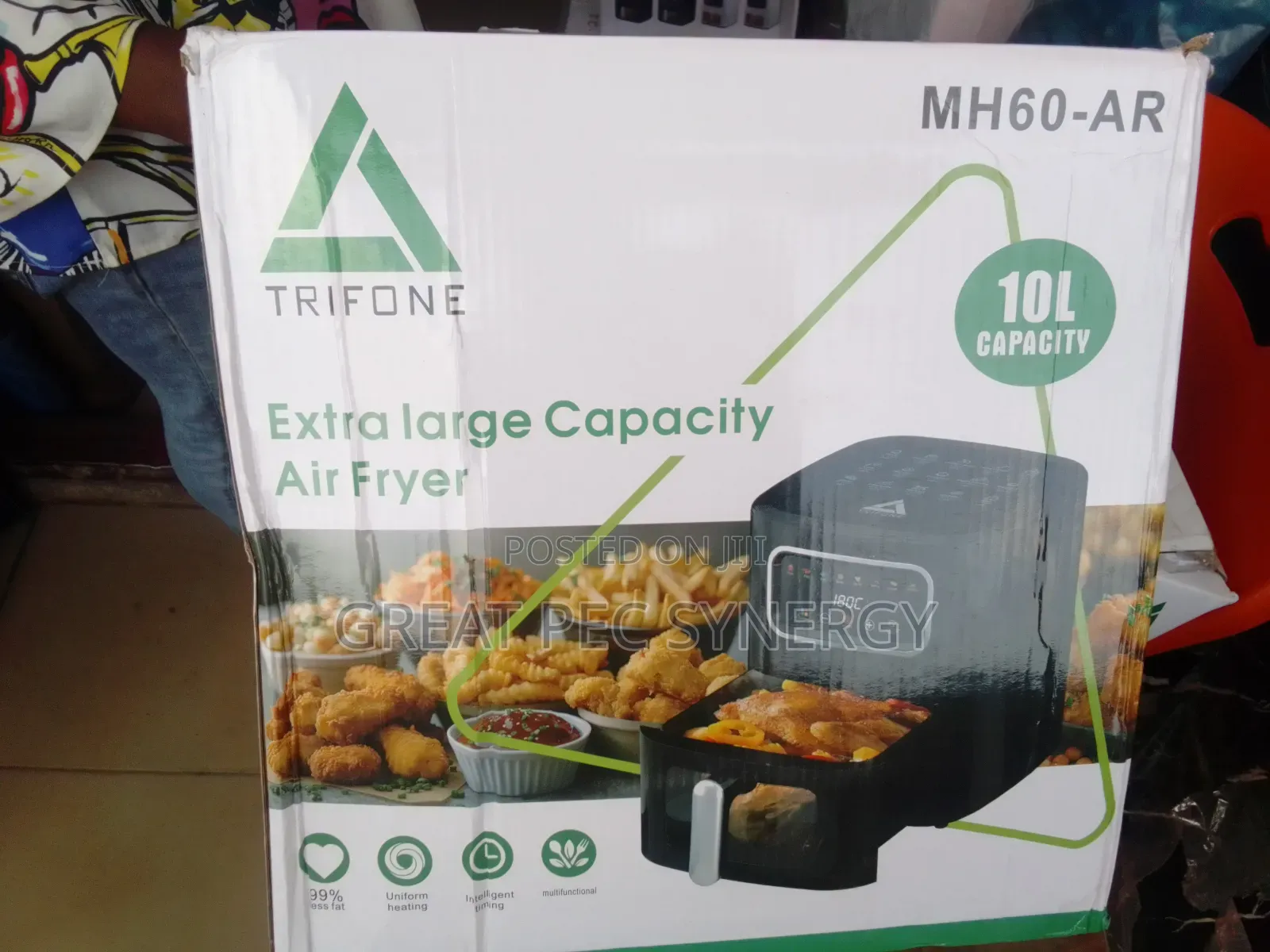 Trifone Extra Large Capacity Air Fryer Manual