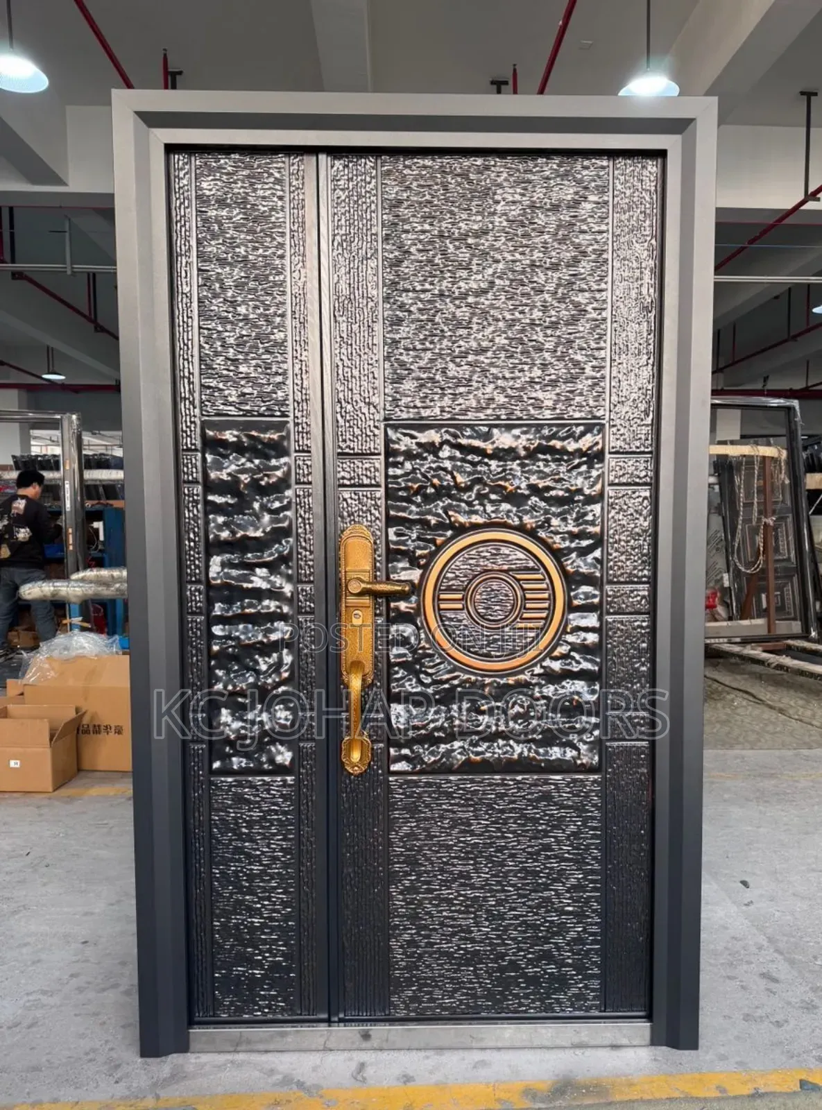Top Quality Cast Copper Security Luxury Entrance Door