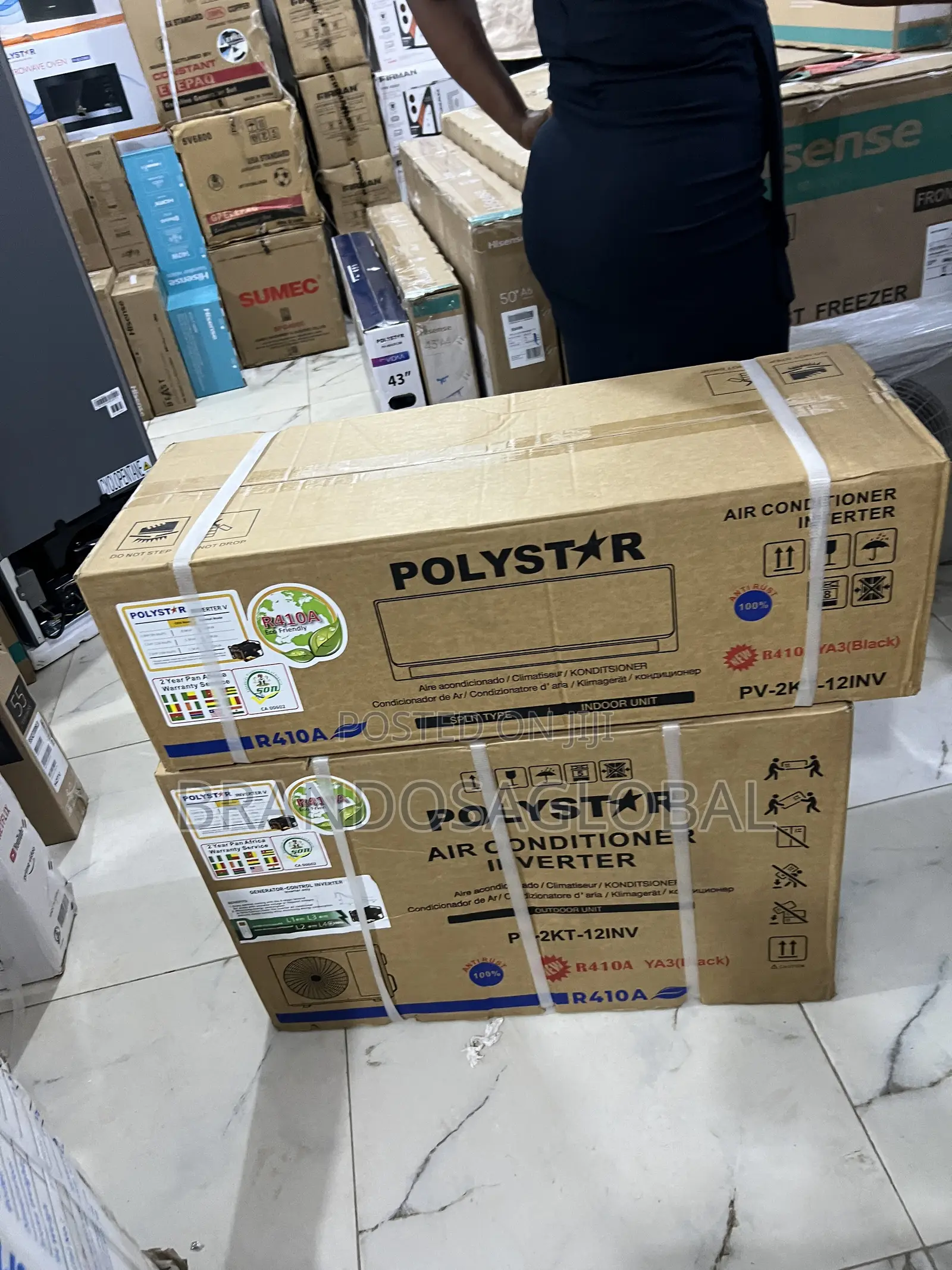Polystar 1.5hp Inverter – Copper Pipe Durable Outdoor Unit