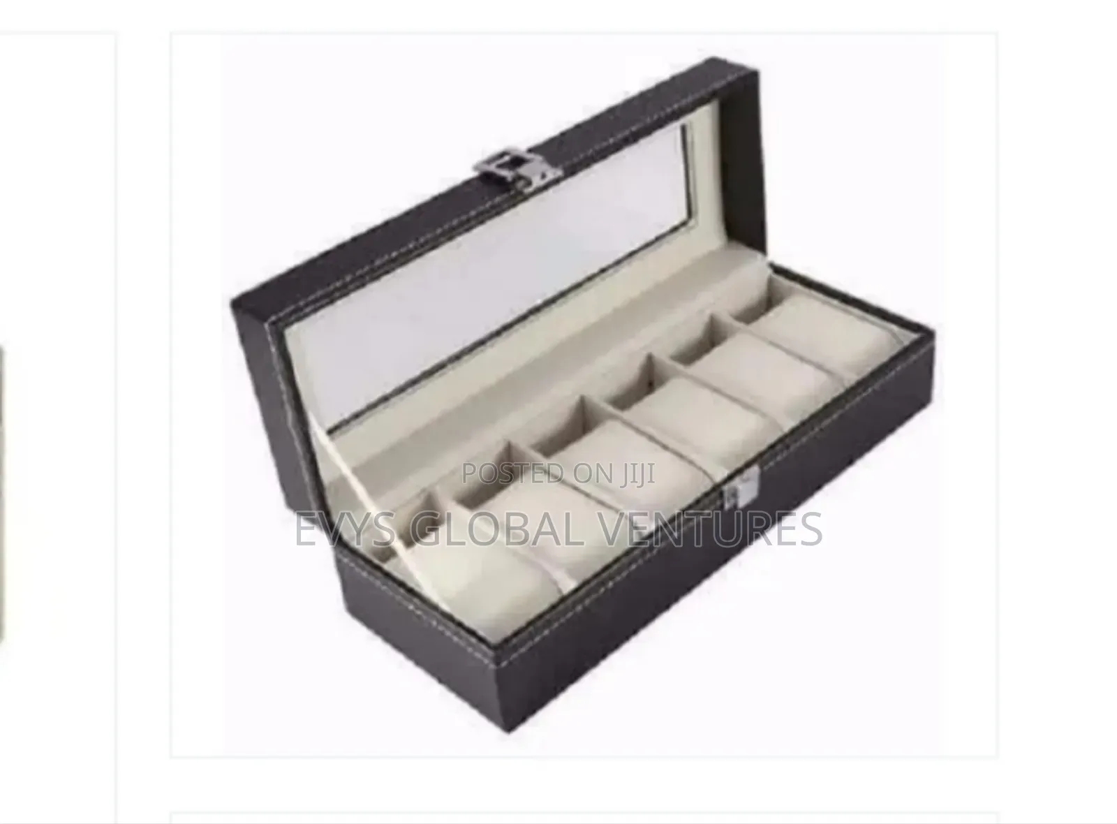 6 Slots Wristwatches Display Storage Box