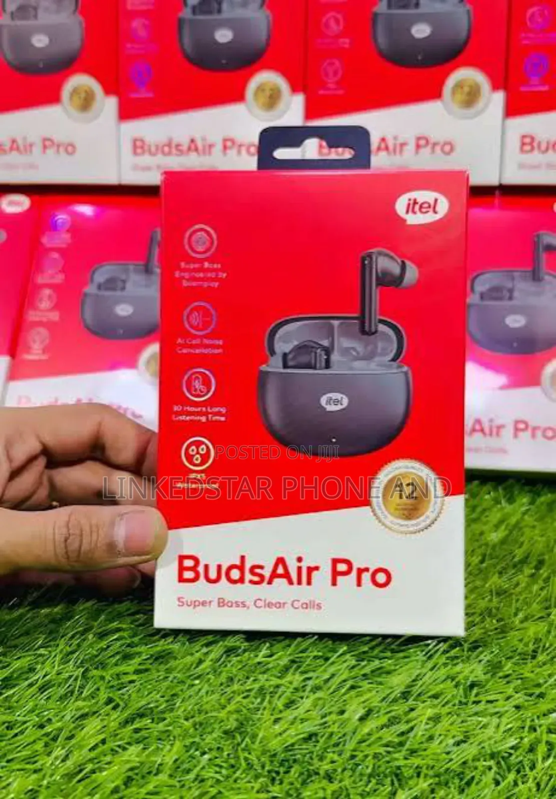 Itel Budsair Pro Super Bass Enc Bluetooth 5.4 Touch Control