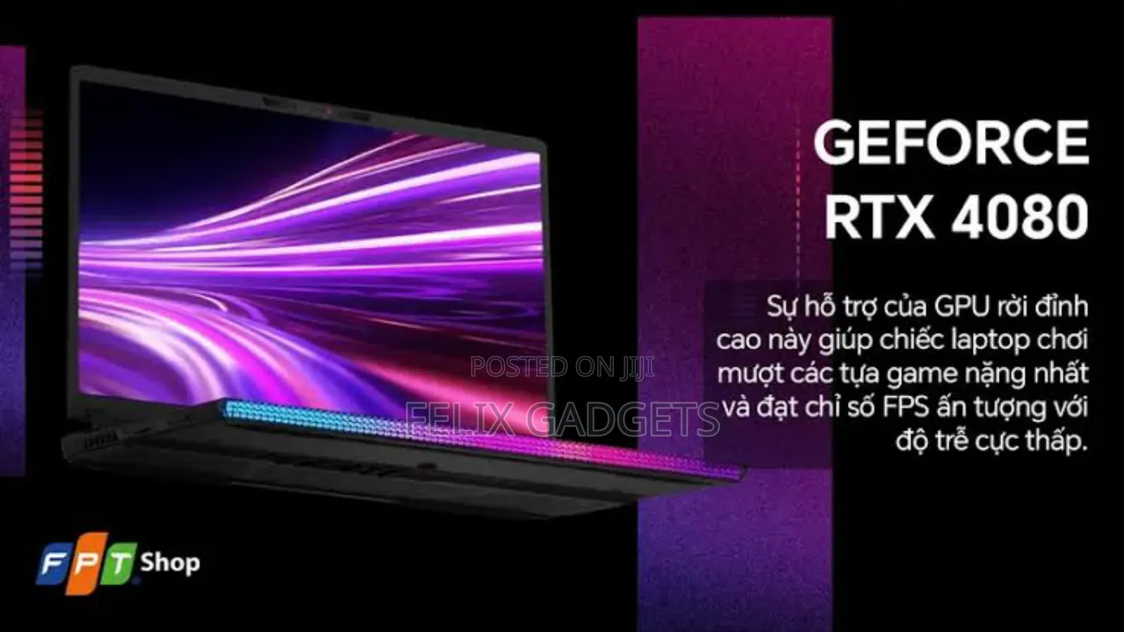 New Laptop MSI Raider GE78HX 32GB Intel Core I9 SSD 1T