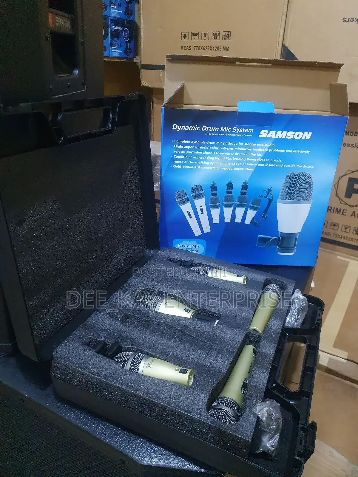 Samson Dynamic Drum Mic System Kit
