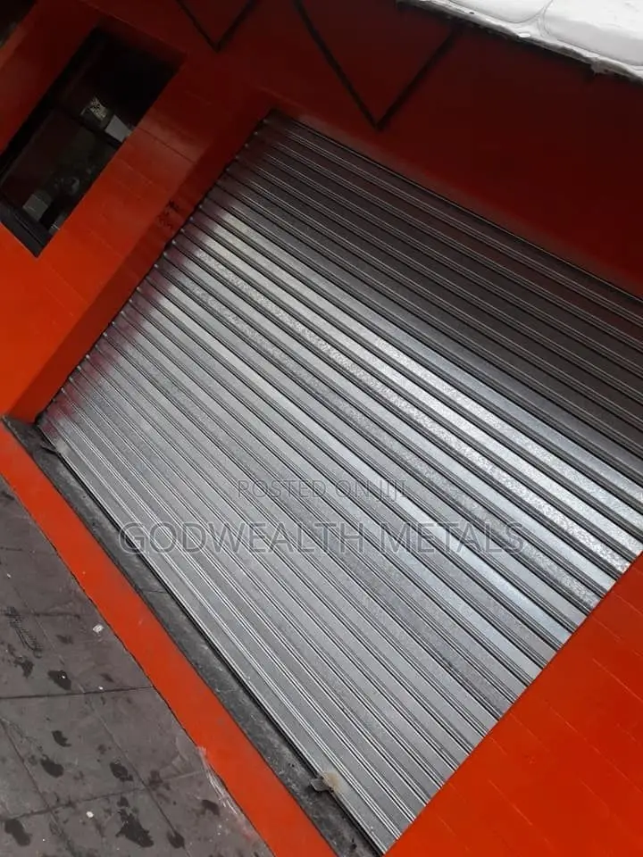Automated Galvanized Steel Roller Shutter Door RRM