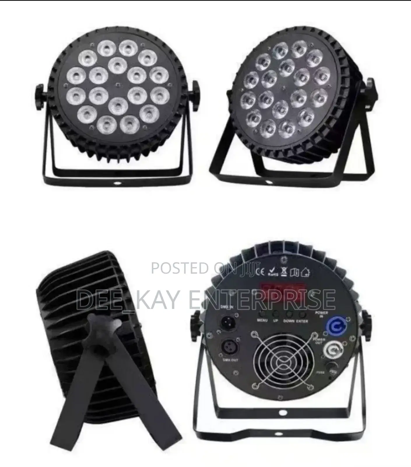 10 Watts by 24 Bulbs Parcans Stage Light