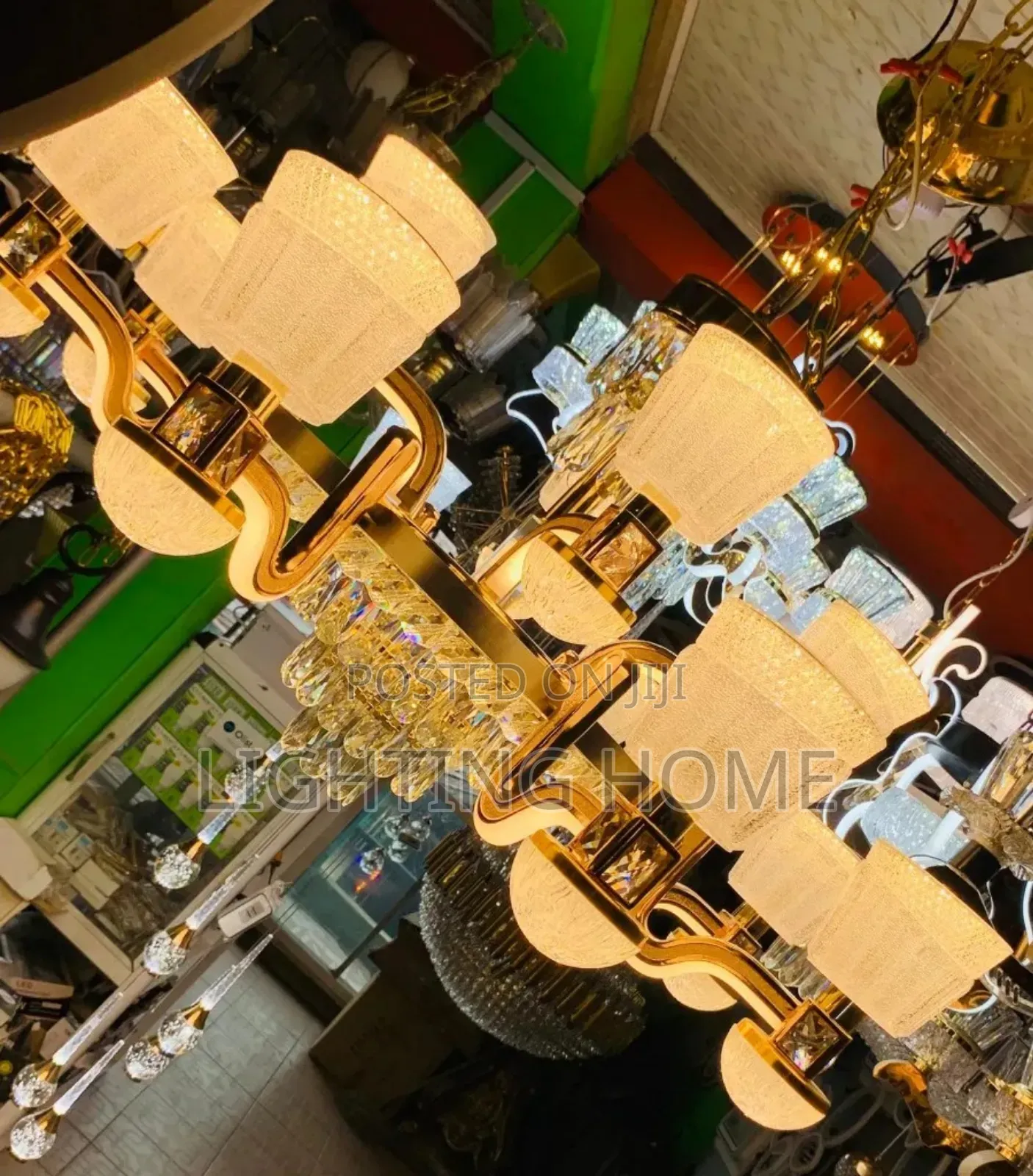 Led Chandelier Crystal Light by 12 Hands