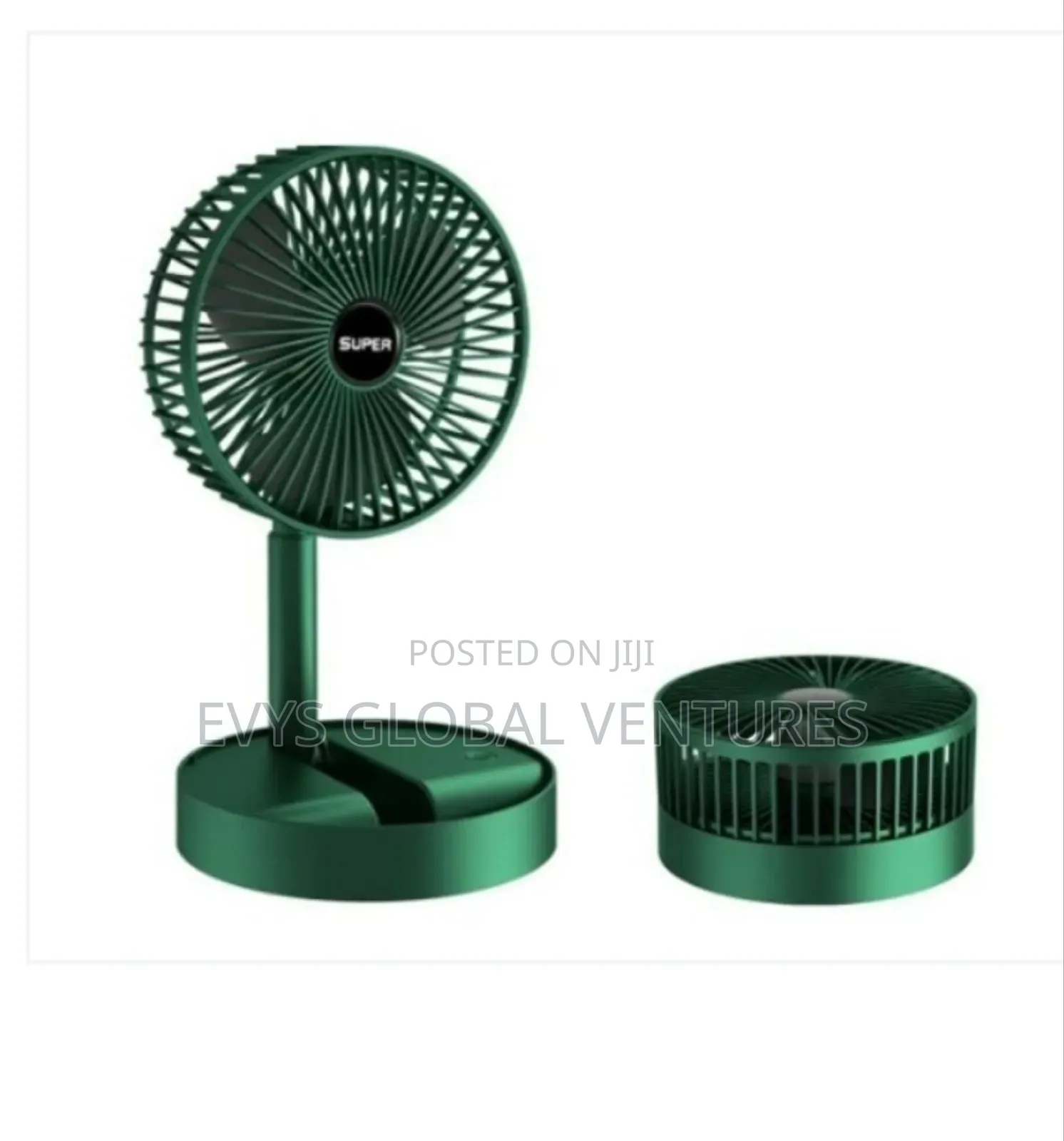 Rechargeable Strong Wind Foldable Cooling Mini Fan