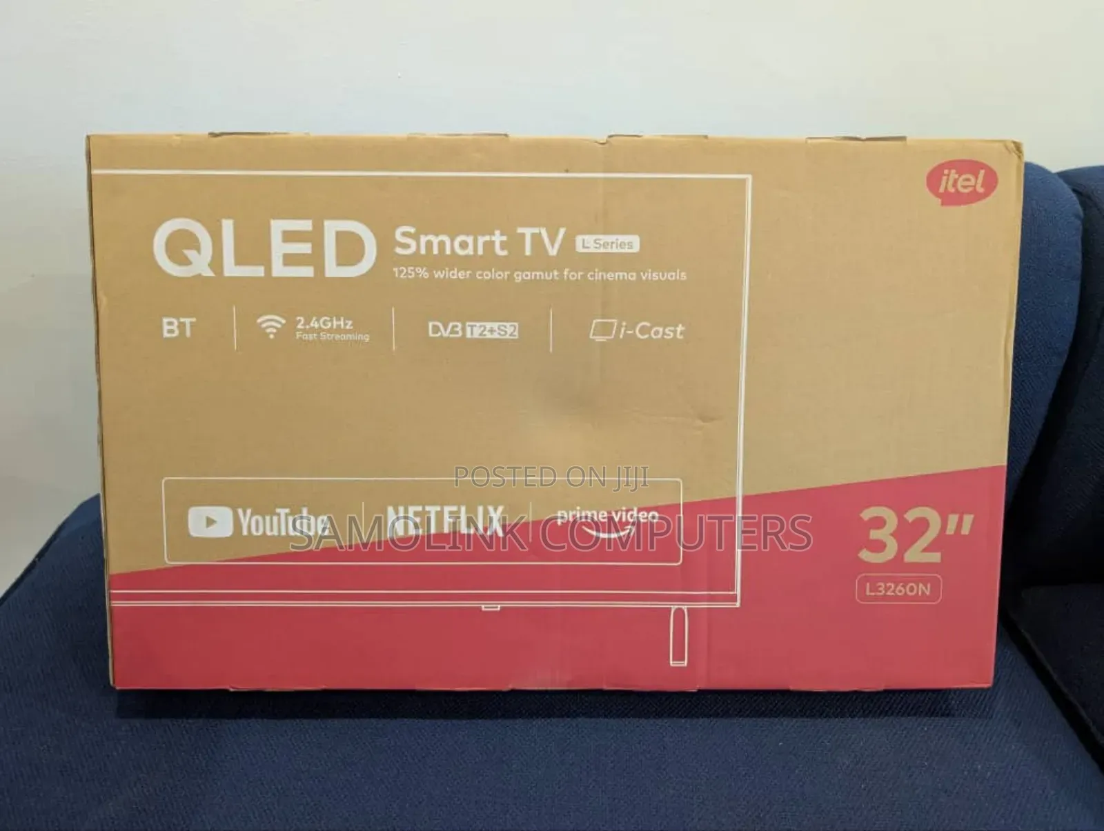 Itel 32" Smart Android Television