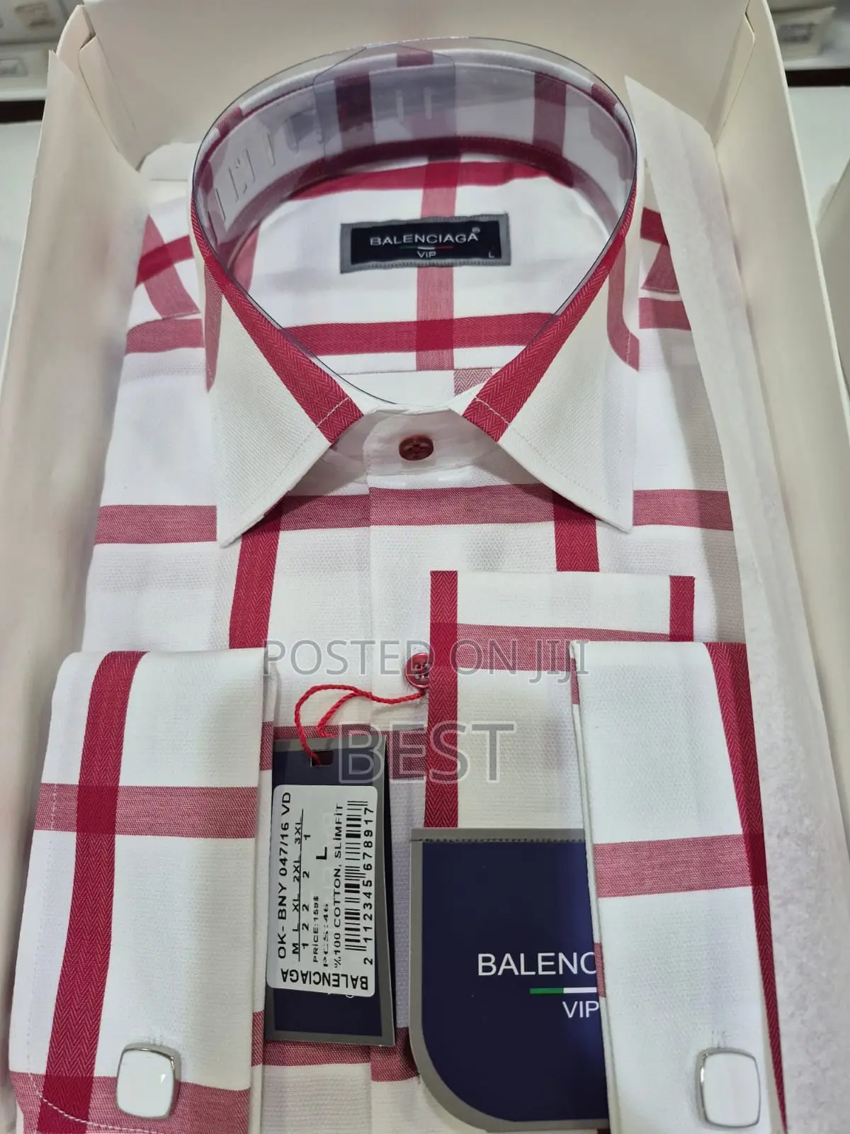 Balenciaga Men’S Luxury Corporate Shirts